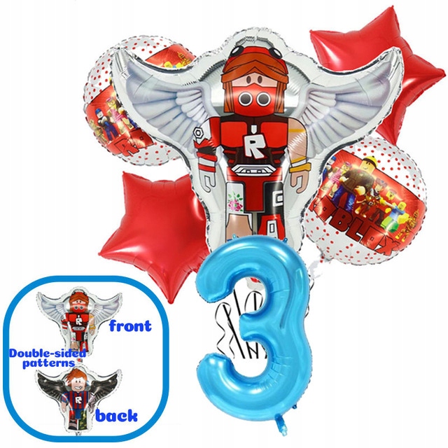 Gorąca gra Roblox liczba balonów zestaw Kid baloni