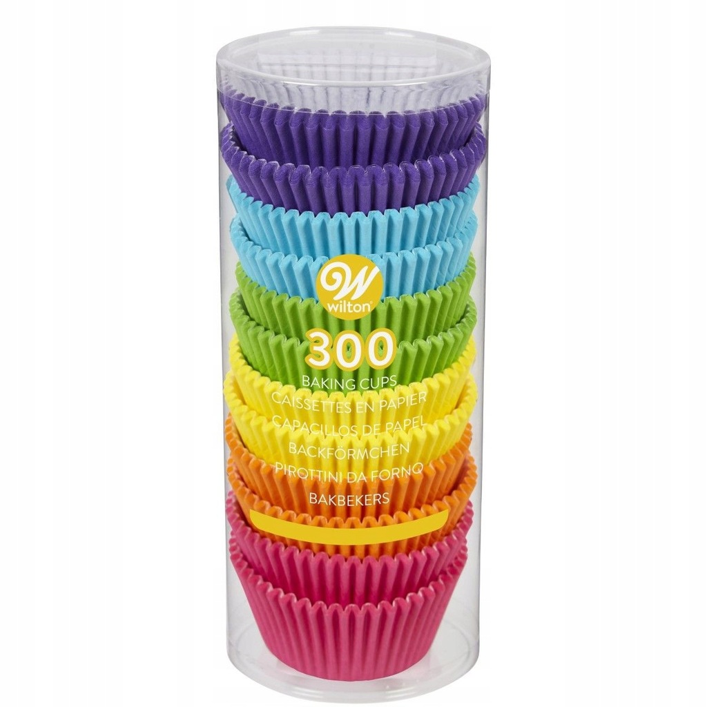 Papilotki foremki do muffinek Wilton mix 300 szt.