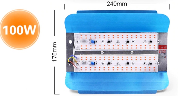 lampa LED GROW do uprawy roślin 100W EnwYe