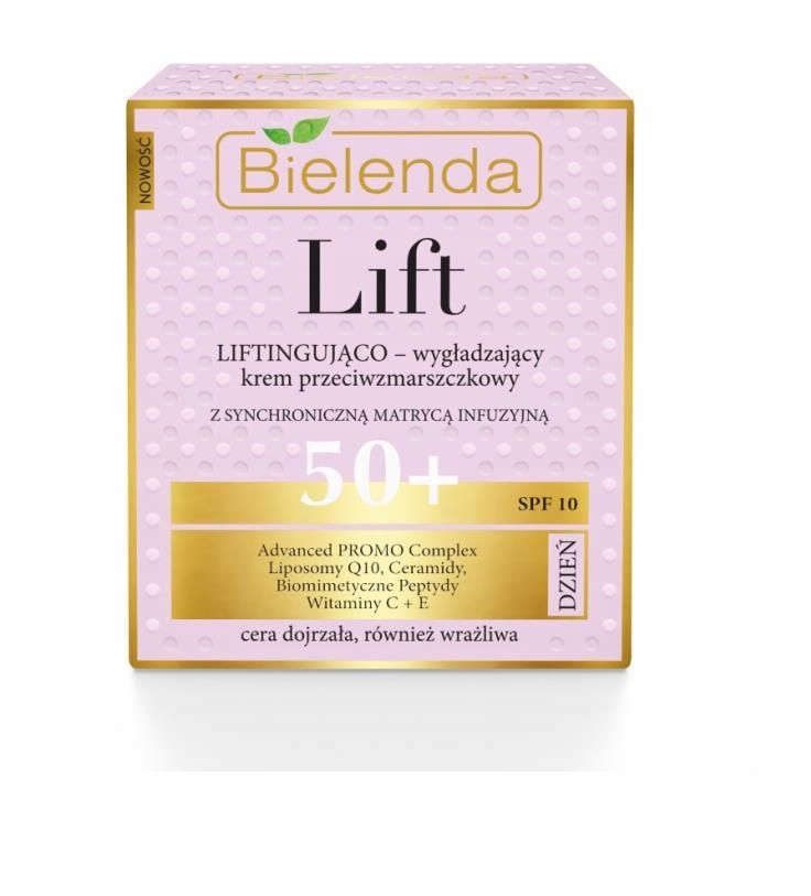 Bielenda Lift 50+ SPF10 liftingująco-wygładzający