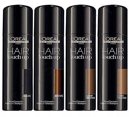 Loreal Hair Touch Up Korektor koloru czarny 75ml