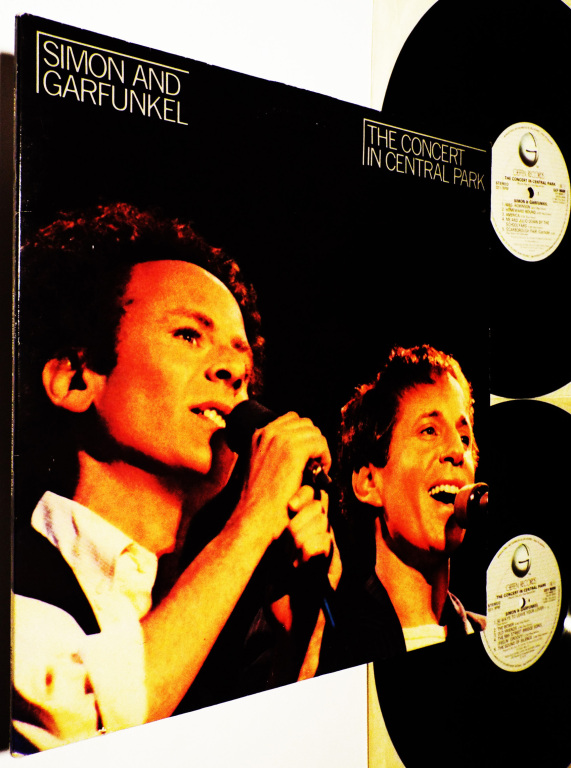 SIMON / GARFUNKEL = LIVE 2LPs THE SOUND OF SILENCE