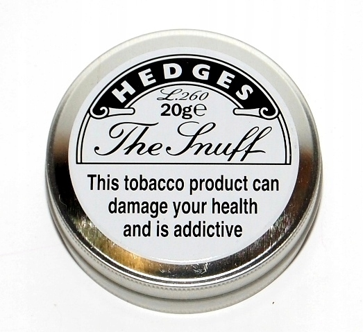 Tabaka HEDGES THE SNUFF! Niezwykła mentolówka!