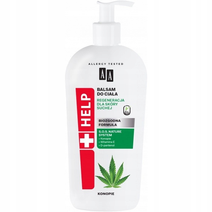 AA Help Natural Cannabis balsam do ciała