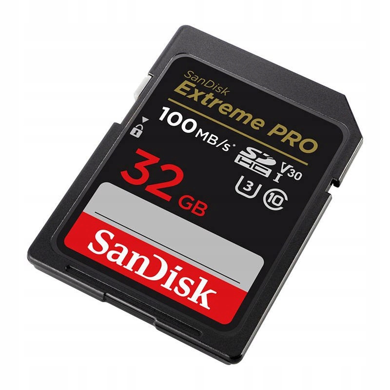Karta pamięci SANDISK EXTREME PRO SDHC 32GB 100/90 MB/s UHS-I U3 (SDSDXXO-0