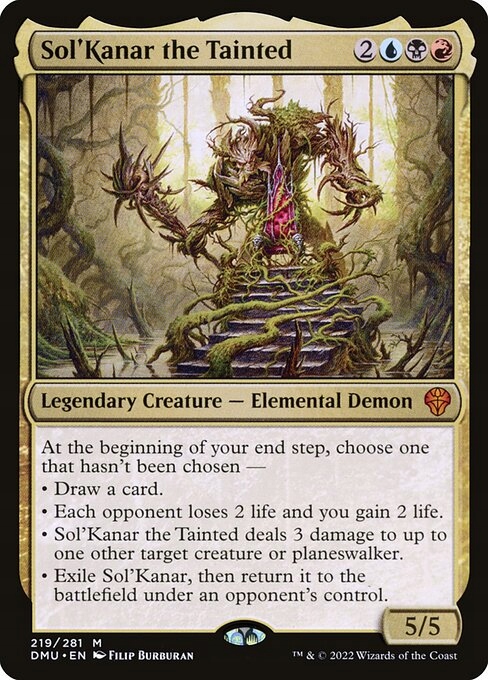MtG: Sol'Kanar the Tainted (DMU)