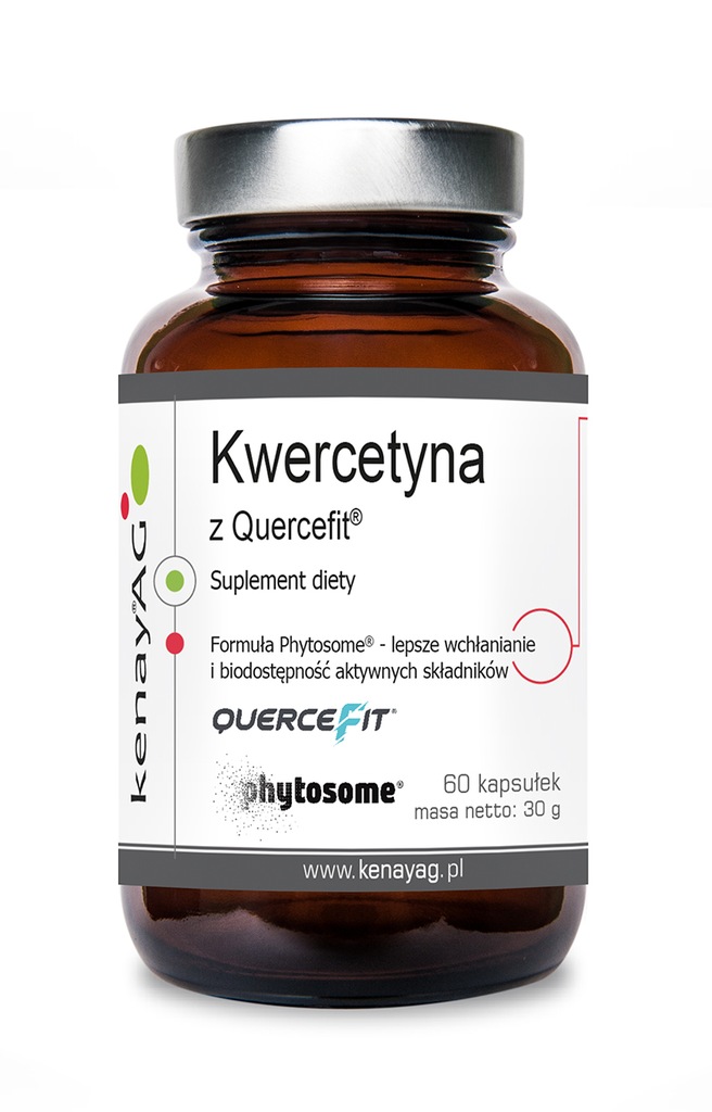 Kwercetyna z Quercefit (60 kaps.) suplement diety