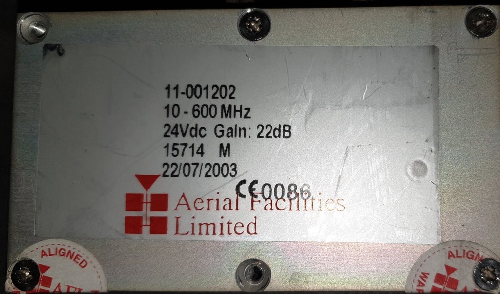 Wzmacniacz liniowy 20dB