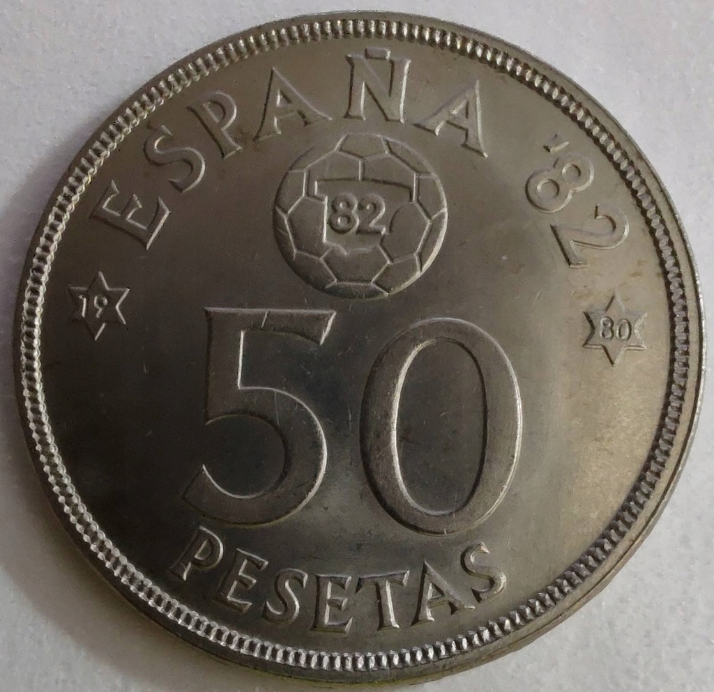 0519c - Hiszpania 50 peset, 1980