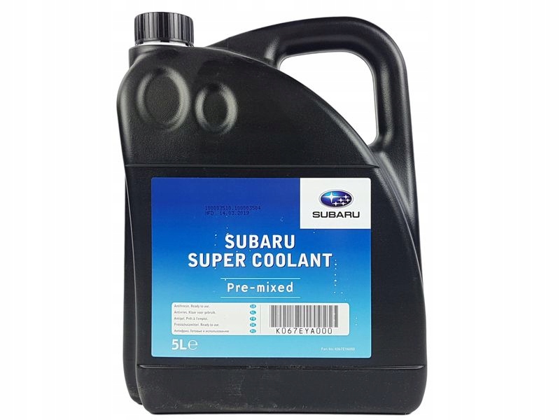 Oe Subaru Super Coolant Płyn Chłodniczy 5L - 8096413778 - Oficjalne Archiwum Allegro