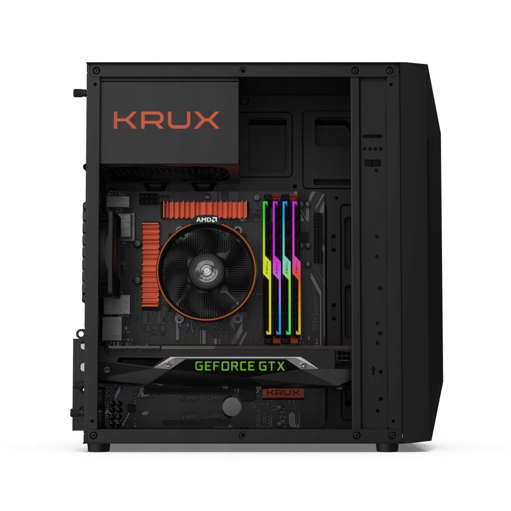 Купить КОРПУС KRUX ASTRO ИЗ ЗАКАЛЕННОГО СТЕКЛА mITX/MicroATX: отзывы, фото, характеристики в интерне-магазине Aredi.ru