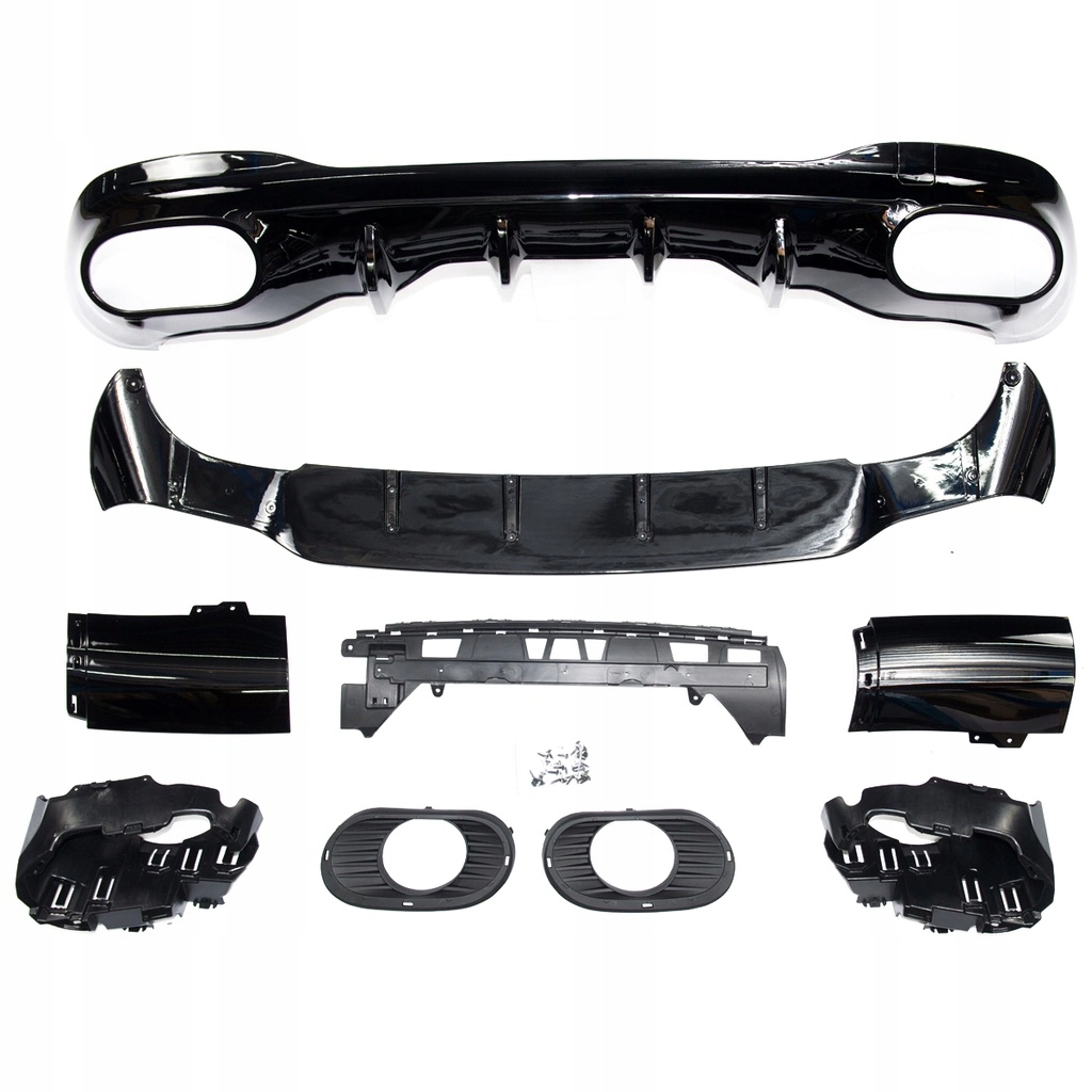 Dyfuzor tylny do MERCEDES CLA (C118) 2019 - styl CLA35