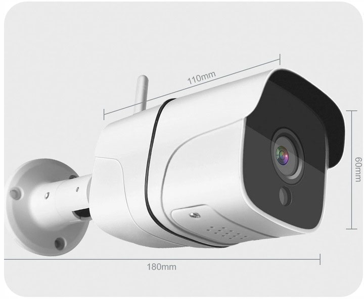 Купить Уличная Wi-Fi КАМЕРА IP66 p2p HD 2Mpx 1080p: отзывы, фото, характеристики в интерне-магазине Aredi.ru