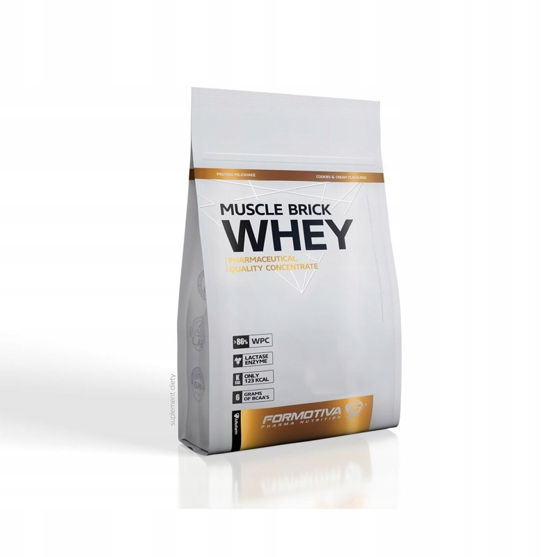 FORMOTIVA Muscle Brick Whey 700g WHITE CHOCOLATE