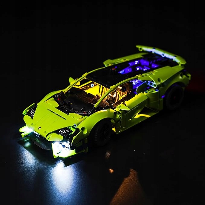 Oświetlenie LED Lego 42161 Lamborghini Huracán Technica Zestaw Światełek