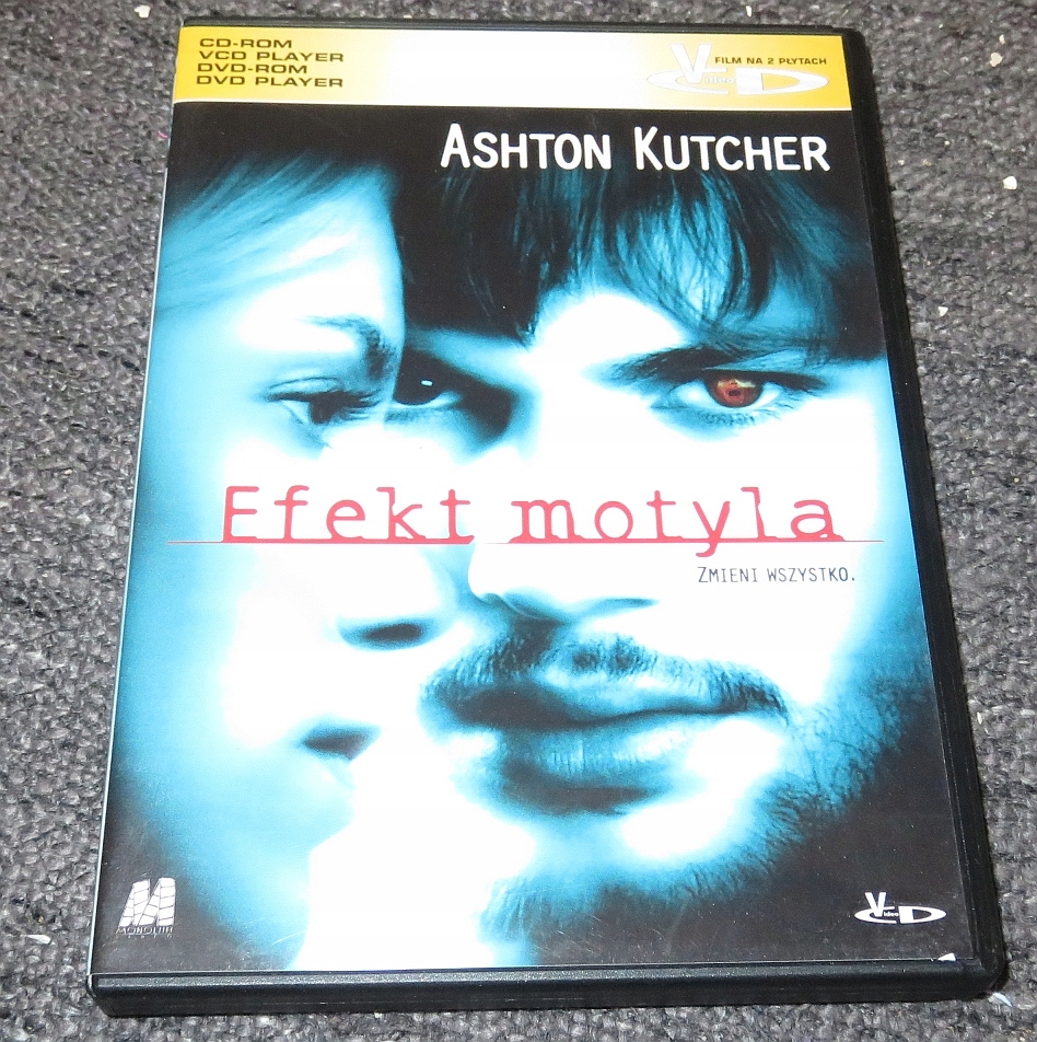 2x VCD : Efekt motyla (2004) The Butterfly Effect
