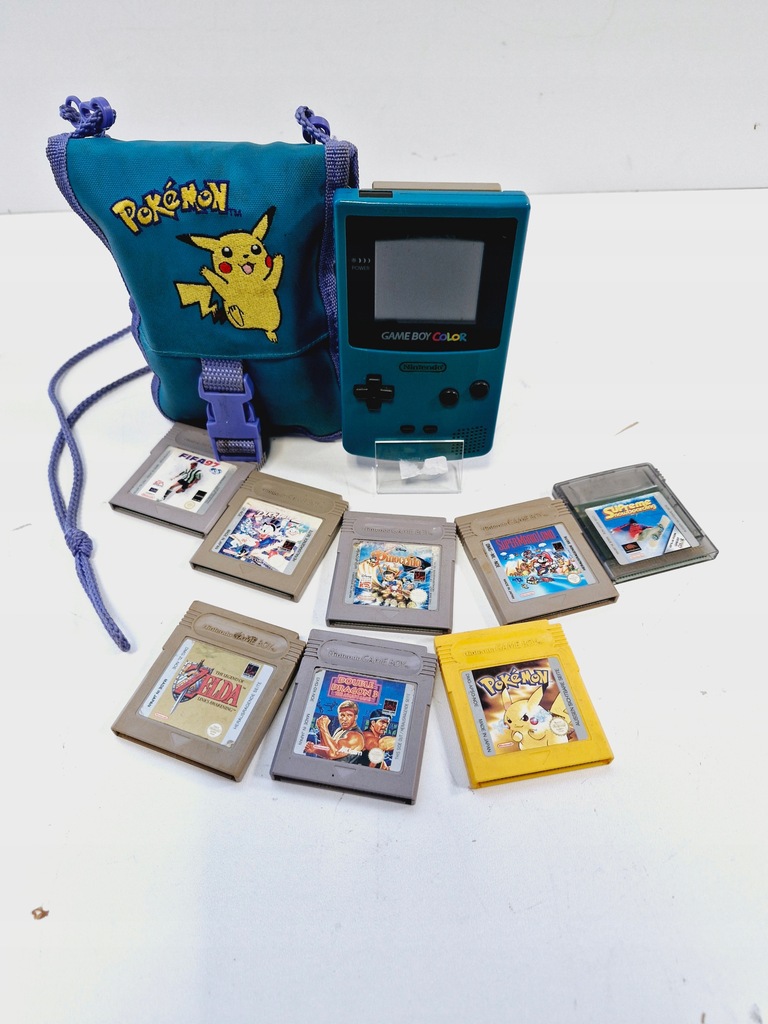 KONSOLA GAME BOY COLOR, SUPER ZESTAW (3323/25)