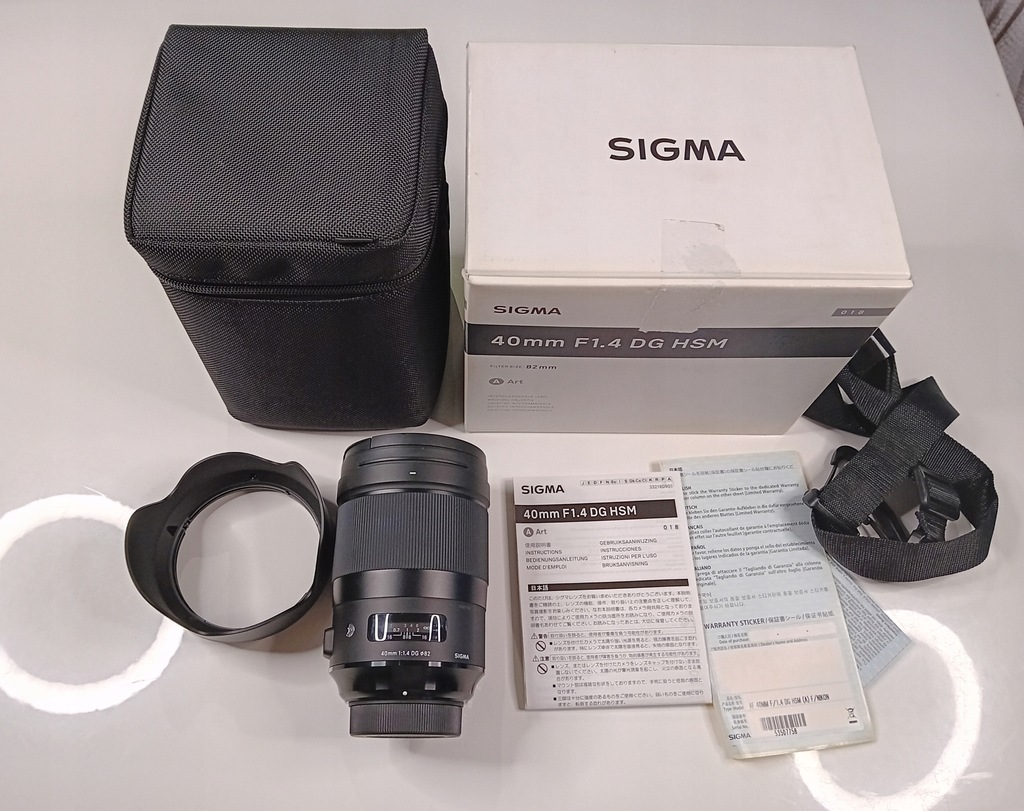 Sigma 40mm F1.4 Art Nikon DG HSM