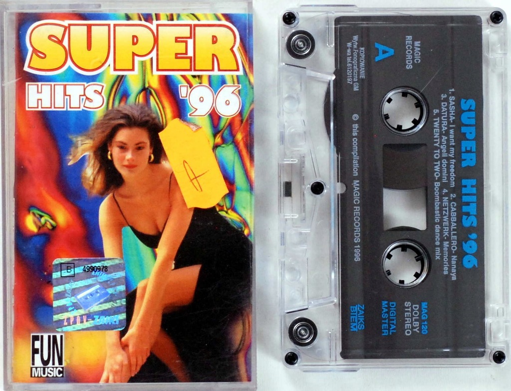 Купить ВА - Super Hits '96 (кассета) BDB: отзывы, фото, характеристики в интерне-магазине Aredi.ru