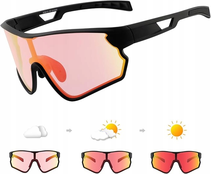Okulary przeciwsłoneczne Samoprzyciemniające UV 400 DUDUKING /P8