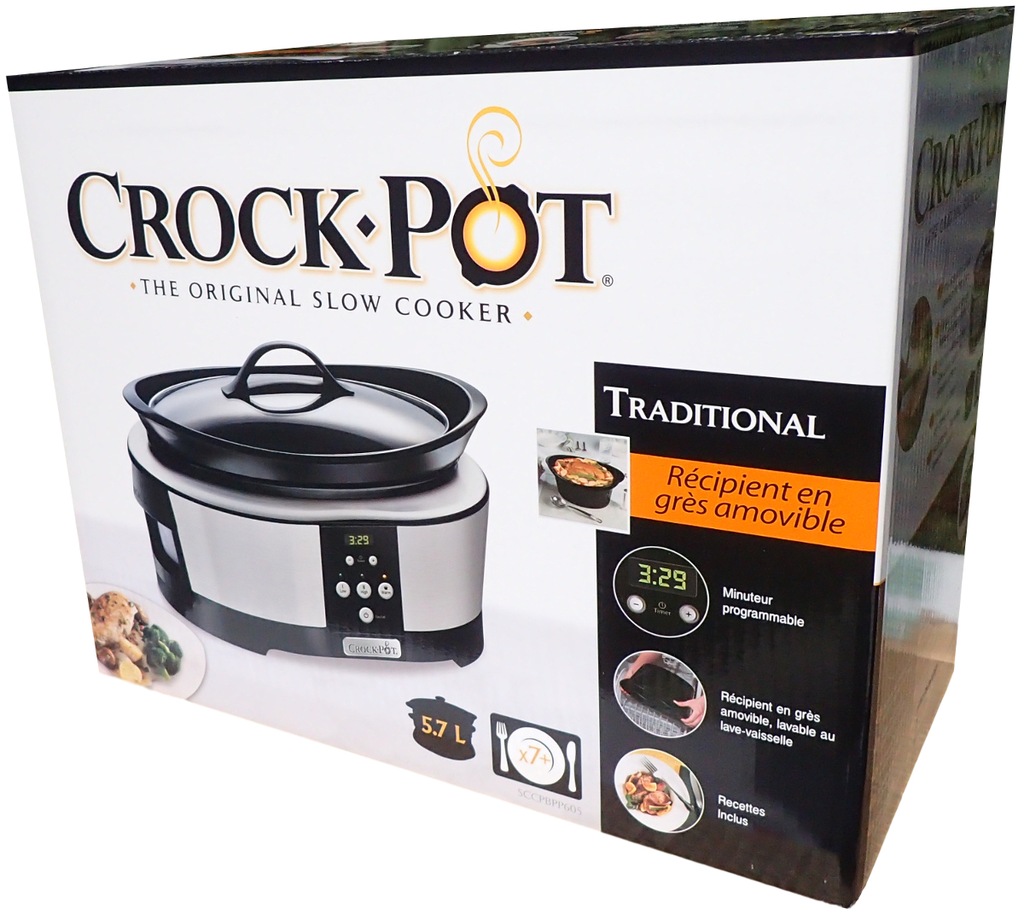 Wolnowar Crock-Pot 5,7l SCCPBPP605-050 Slow Cooker