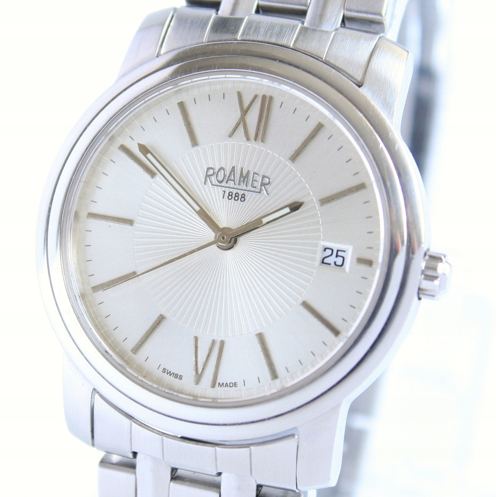 Roamer 507.933 zegarek męski NOWA BATERIA KOMPLET