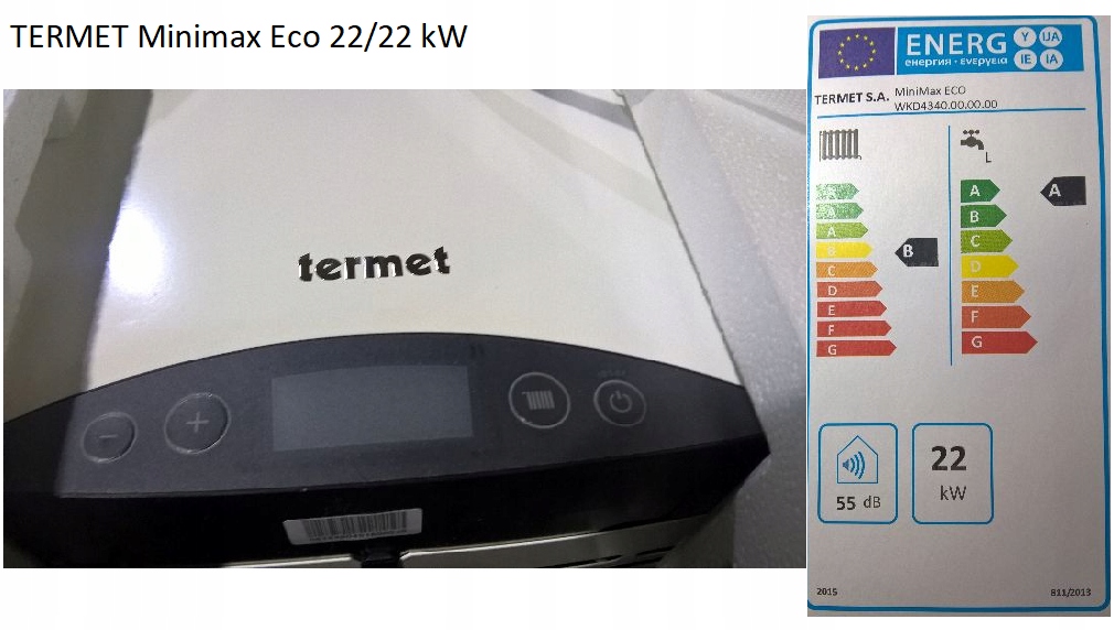 kocioł gazowy 2 funkcyjny MiniMax ECO Termet - 7731617790 - oficjalne ...