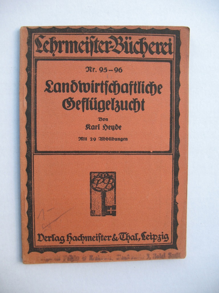 RASY KUR KURY przedwojenna KSIĄŻKA 1920