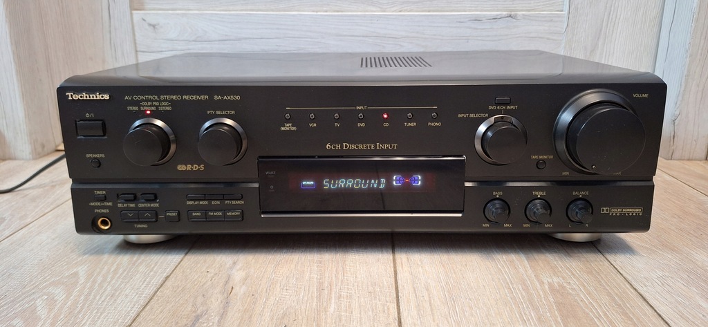 Amplituner Technics SA-AX 530 ! 100 % Sprawny ! BDB STAN ! OKAZJA !