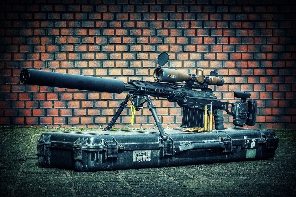 10 strzałów z kultowego karabinu kal. 50BMG Cadex