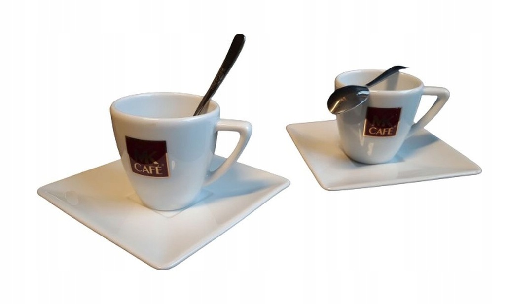 Porcelanowy Zestaw dla DWOJGA do espresso MK CAFE