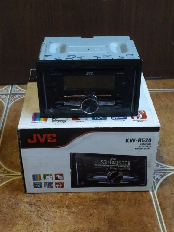 RADIO SAMOCHODOWE JVC KW-R520 / GW 01.2022