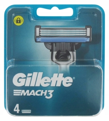 Gillette Mach3 Refill ostrza do maszynki 4 szt