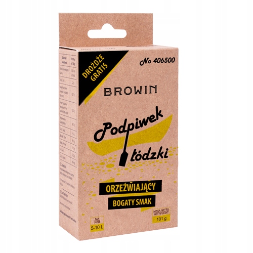 Podpiwek Łódzki Browin 406500 101 g krótka data