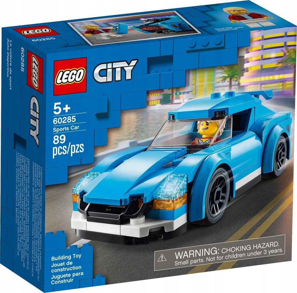 Купить LEGO CITY 60285 СПОРТИВНАЯ АВТОМОБИЛЬ: отзывы, фото, характеристики в интерне-магазине Aredi.ru