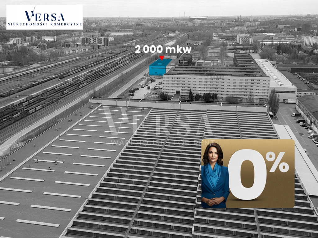 Magazyny i hale, Warszawa, Praga Północ, 2000 m²