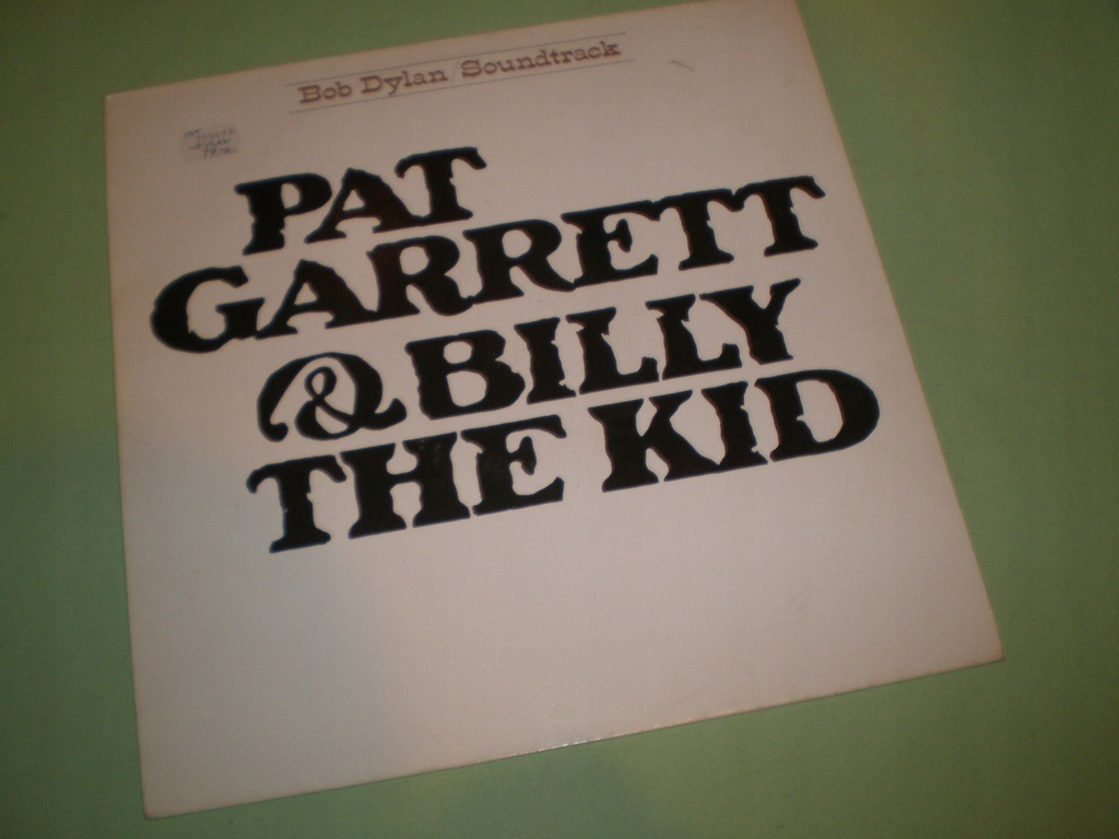 płyta winylowa - Bob Dylan soundtrack Pat Garrett