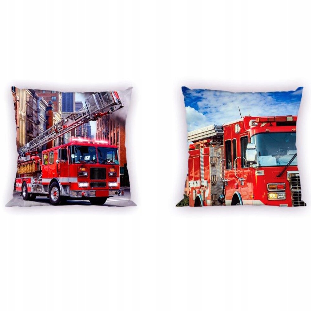 POSZEWKA BAWEŁNIANA 40x40 TURBO WÓZ STRAŻACKI