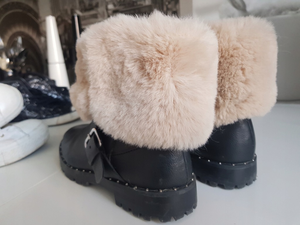 ZARA zimowe buty dla dziewczynki