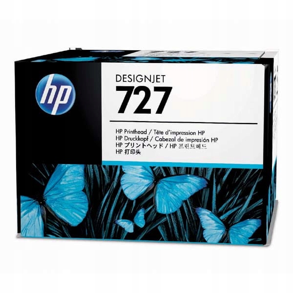 HP oryginalny zestaw wymiany głowicy B3P06A HP 727