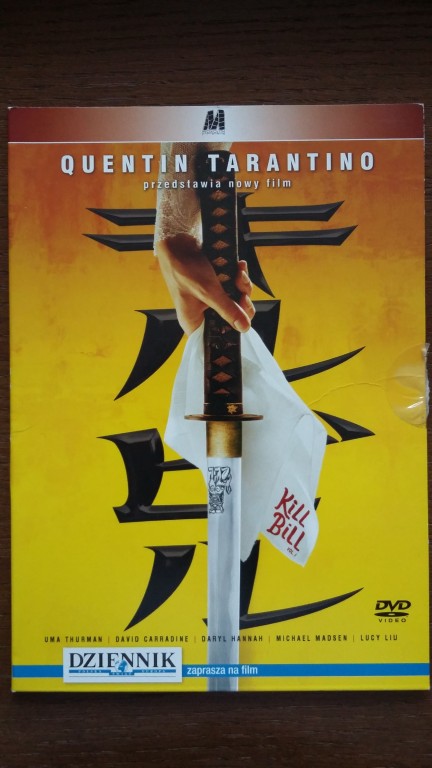 Kill Bill vol. 1 Quentin Tarantino DVD