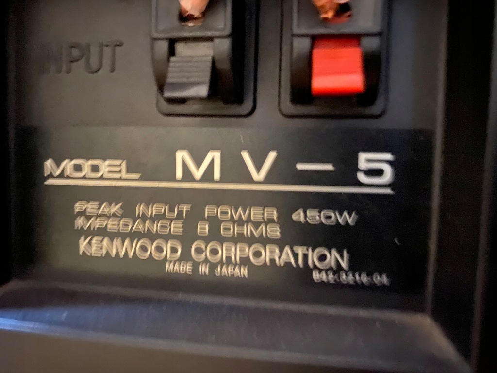 Kolumny głośnikowe Kenwood MV5 9398781345 oficjalne archiwum Allegro