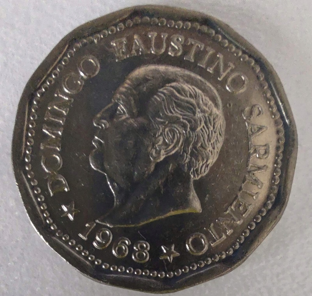 1509 - Argentyna 25 peso, 1968