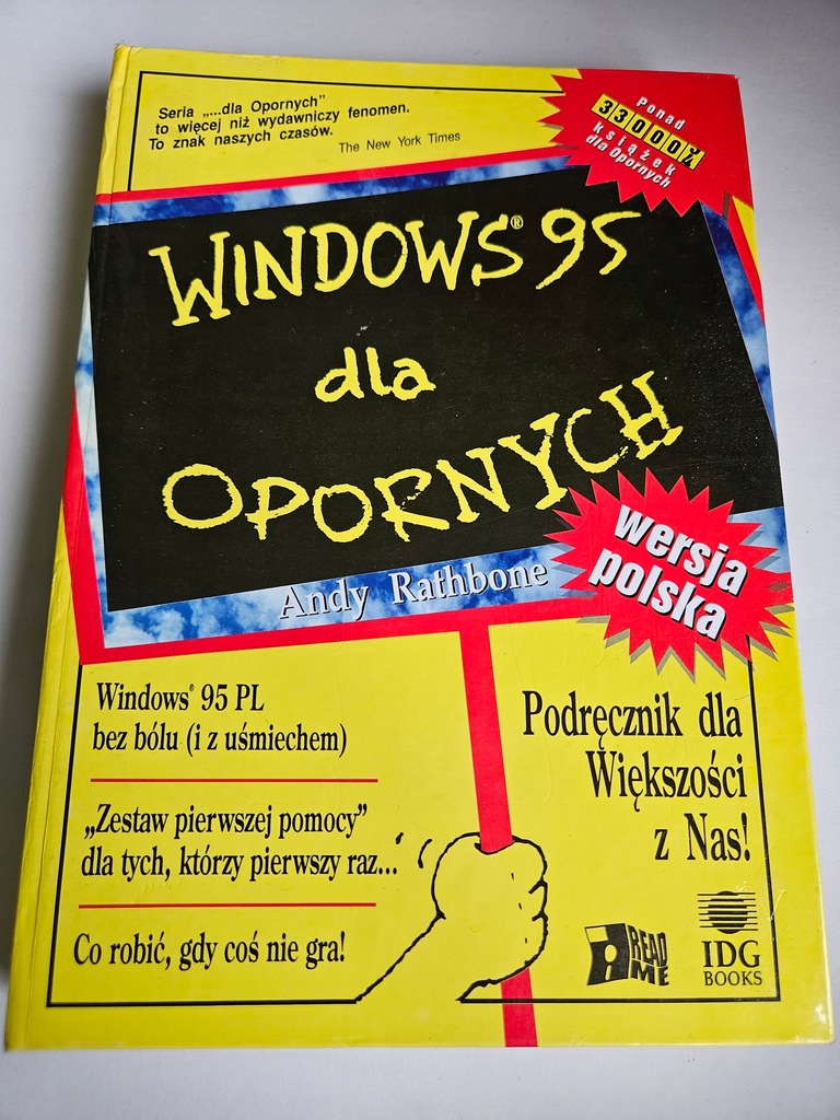 WINDOWS 95 DLA OPORNYCH Andy Rathbone