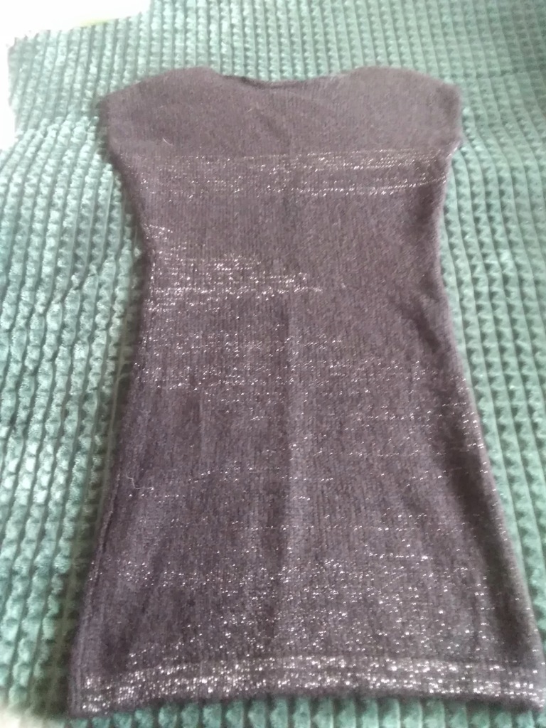 Czarna tuniczka sukieneczka Solar