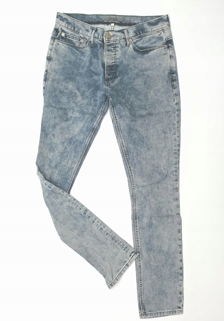 SPODNIE JEANS MĘSKIE RIVER ISLAND BAWEŁNA ROZM 30