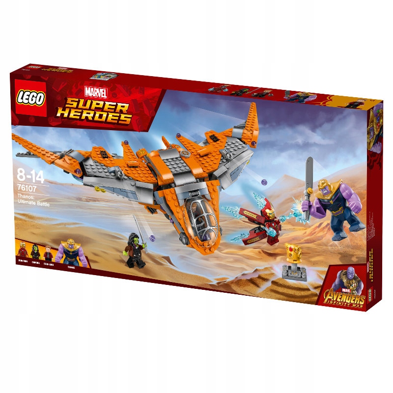 LEGO 76107 SUPER HEROES Thanos: ostateczna walka