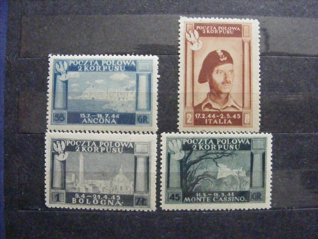 Fi. II 1-4** Poczta polowa II Korpusu