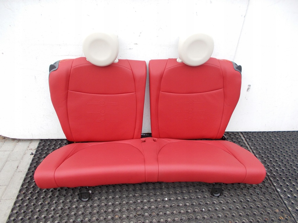 Fotel fotele kanapa siedzenie Fiat 500 skóra 7794635389