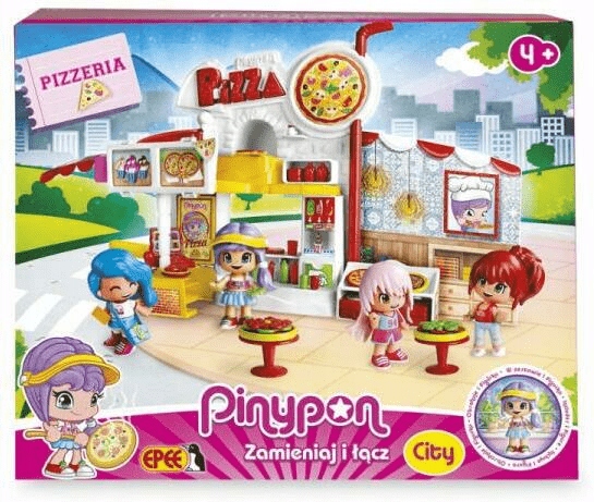 EP PinyPon CITY PIZZERIA - Zestaw